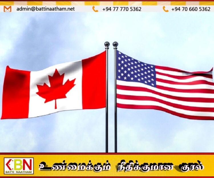 கனடா மற்றும் அமெரிக்கா இடையேயான வர்த்தகப்போர்