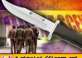 மாணிக்கக்கல் தோண்டும் இடத்தை டோர்ச் அடித்தவருக்கு கத்திக்குத்து