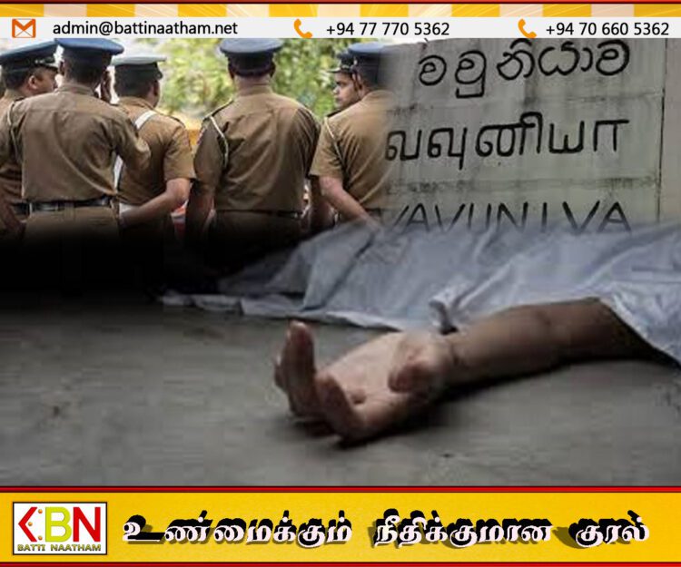 வவுனியா தேவகுளம் வயல்வெளியில் இளைஞர் ஒருவரின் சடலம் மீட்பு