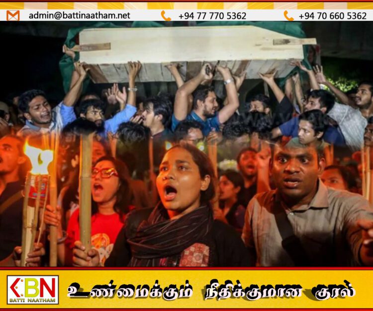 பங்களாதேஷில் 8 வயது சிறுமி பாலியல் துஷ்பிரயோகத்தால் உயிரிழப்பு; ஆர்ப்பாட்டத்தில் மக்கள்