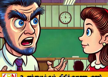 அதிபரின் முன் பெண் ஆசிரியையை தாக்கிய ஆசிரியர்
