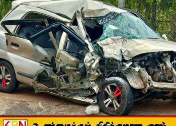 சிலாபத்தில் கார் – லொறி மோதியதில் மூவர் படுகாயம்