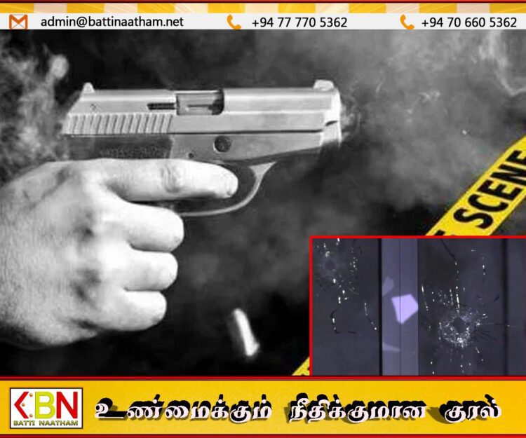 மன்னம்பிட்டி கிறிஸ்த தேவாலயம் ஒன்றின் மீது நடத்தப்பட்ட துப்பாக்கிச் சூட்டால் பரபரப்பு