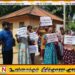 முல்லைத்தீவில் கசிப்பு விற்பனையாளர்களின் வீட்டிற்கு முன் பதாதைகளை காட்சிபடுத்தி மக்கள் போராட்டம்
