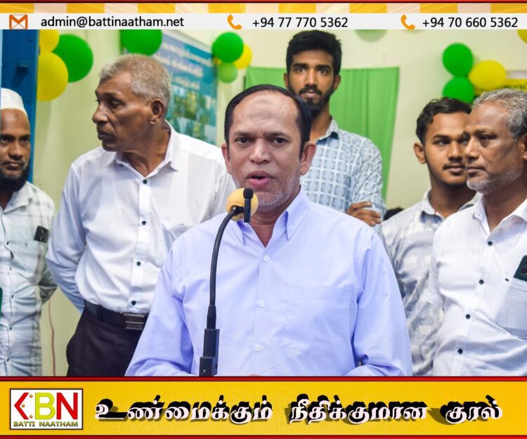 காத்தான்குடியை இன்னும் அபிவிருத்தி செய்யவே அதிகாரத்தை கேட்கிறோம்; ஹிஸ்புல்லாஹ்
