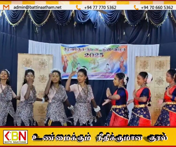 மட்டு பட்டிருப்பு கல்வி வலயத்தின் ஏற்பாட்டில் சர்வதேச நடன தின விழா