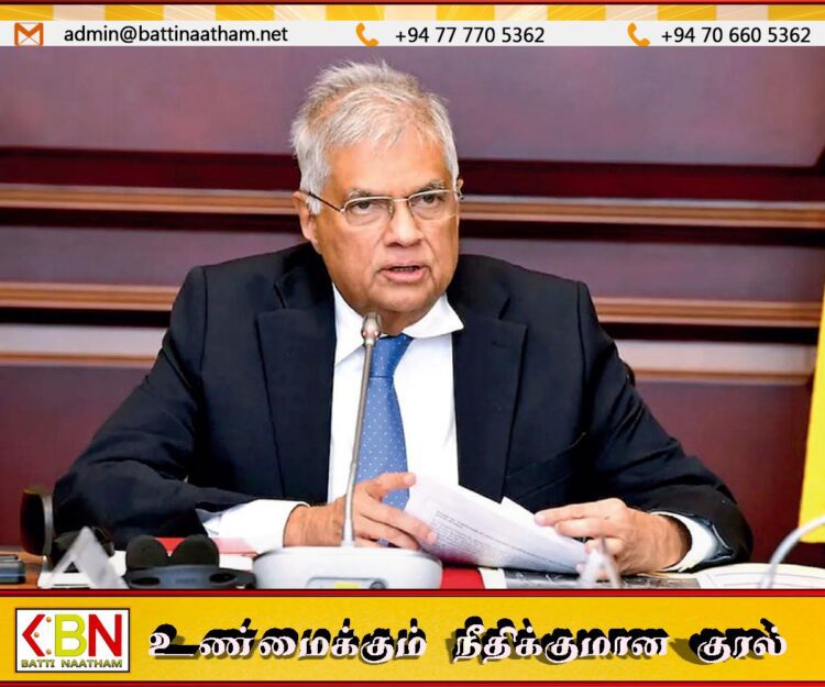 அமெரிக்கா – சீனா இடையேயான வர்த்தகப் போரினால் இலங்கைக்கு கடுமையான பொருளாதார விளைவுகள் ஏற்படும்; ரணில் எச்சரிக்கை