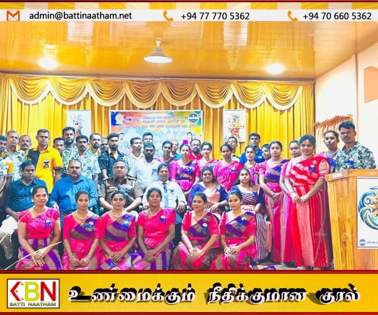 களுவாஞ்சிகுடியில் அரச உத்தியோத்தர்களுக்கான இரண்டாம் மொழி சிங்கள கற்கை நெறிக்கான இறுதி நாள் நிகழ்வு