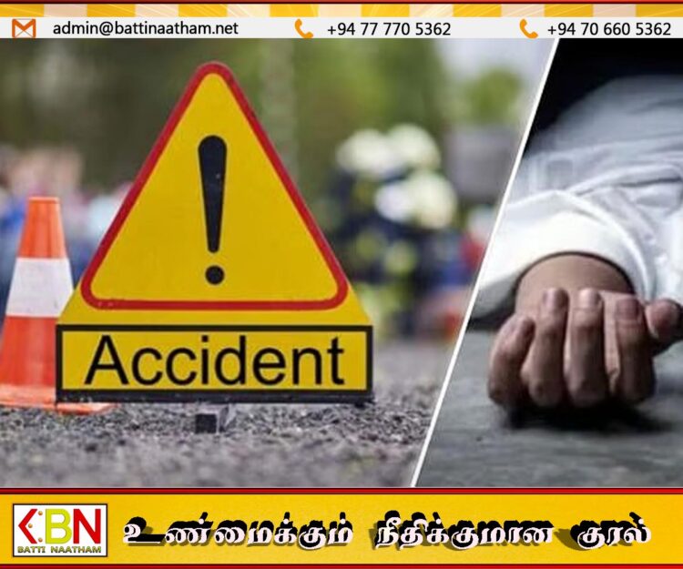 முச்சக்கர வண்டியும் சிறிய ரக கெப் வாகனமும் மோதியத்தில் ஒருவர் பலி