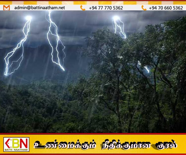 அடுத்த 36 மணி நேரத்தில் வட கிழக்கில் பலத்த மழைவீழ்ச்சி பதிவாக வாய்ப்பு