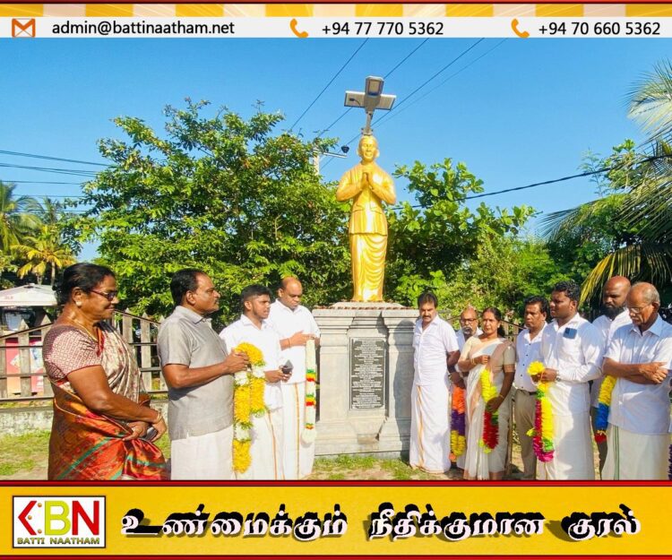 மட்டக்களப்பில் தந்தை செல்வாவின் 48 ஆவது நினைவு தினம் அனுஸ்டிப்பு