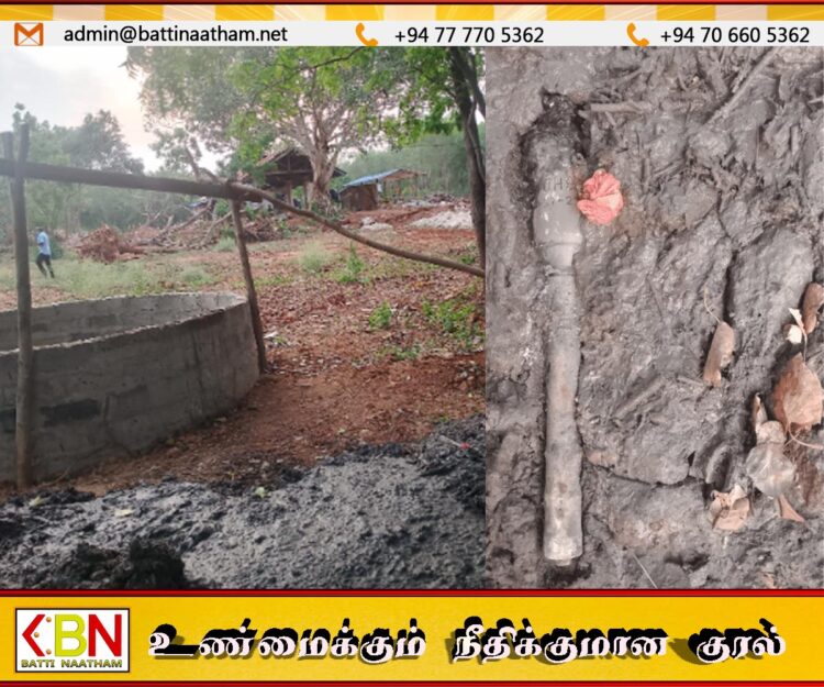 யாழ்ப்பாணம் கீரிமலை பகுதியில் வெடி குண்டுகள் மீட்பு!