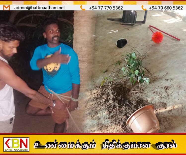வவுணதீவு வாள்வெட்டு சம்பவத்துடன் தொடர்புடைய 06 பேர் சற்றுமுன் கைது