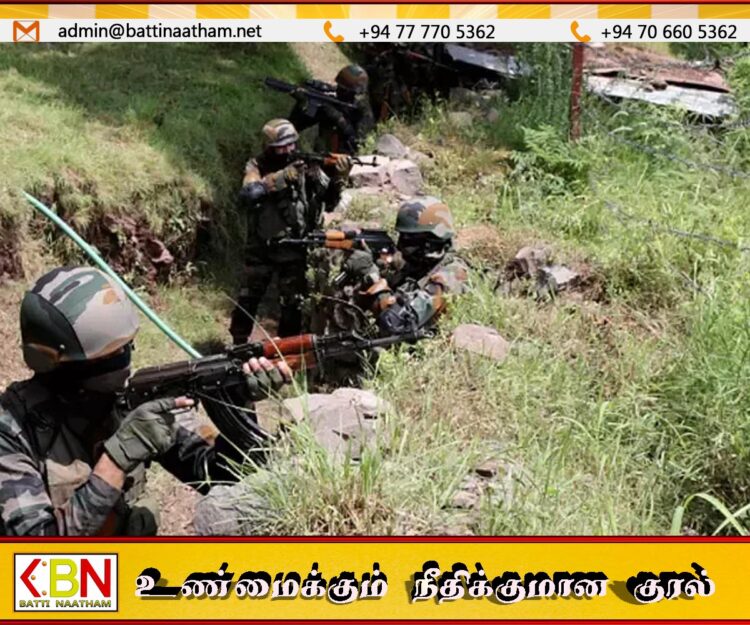 காஷ்மீர் எல்லையில் பாகிஸ்தான் இராணுவம் துப்பாக்கிச் சூடு
