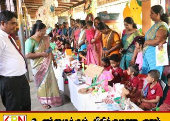 மட்டு வந்தாறுமூலை மாருதி பாலர் பாடசாலையில் இடம்பெற்ற மழலைகளின் ஆக்கத்திறன் கண்காட்சி!