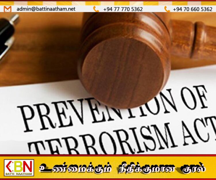 எல்லைகளை மீறி பயன்படுத்தப்படும் பயங்கரவாத தடை சட்டம்