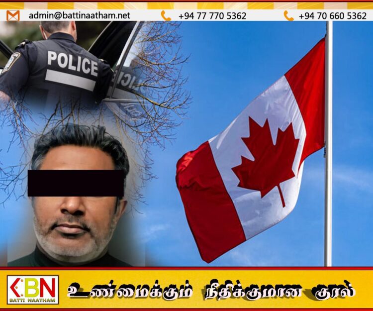 கனடாவில் பாலியல் வன்கொடுமை செய்த குற்றத்தில் இலங்கையர் கைது