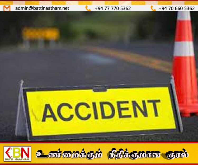 தேயிலை கொழுந்துகளை ஏற்றிச் சென்ற டிப்பர் ரக லொறி விபத்து