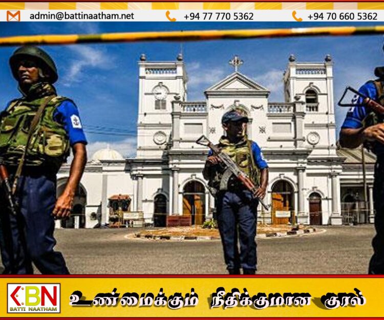 ஈஸ்டர் ஞாயிறு ஆராதனைகளுக்கான சிறப்பு பாதுகாப்பு நடவடிக்கைகள்