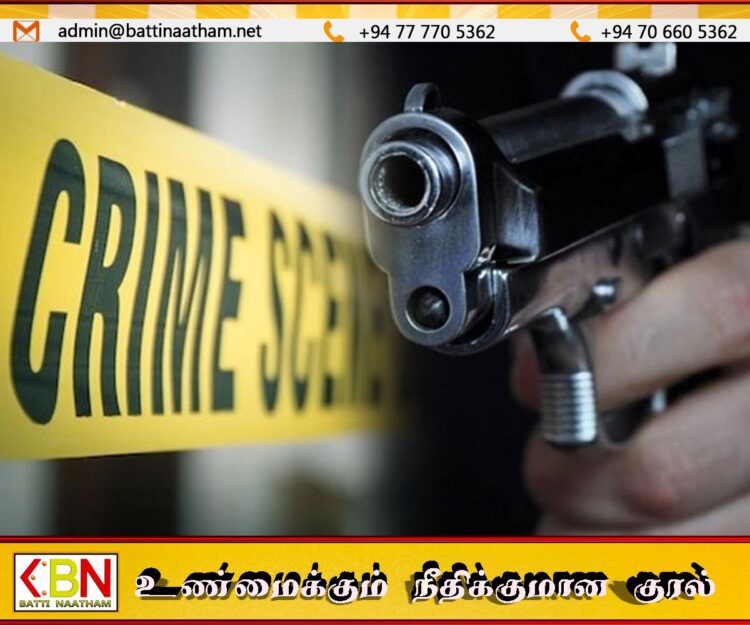 காலியில் பாடசாலை ஒன்றுக்கு முன்னால் துப்பாக்கிச் சூடு