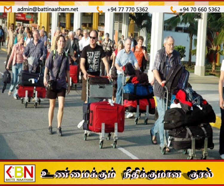 15 நாட்களில் 90ஆயிரம் வெளிநாட்டவர்களை வரவேற்ற இலங்கை