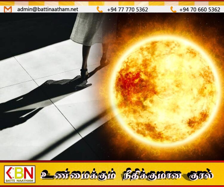 ஏப்ரல் 4ஆம் திகதி நிகழவிருக்கும் ”சூரியன் நேரடியாக உச்சம்”; மறையப்போகும் மனித நிழல்கள்