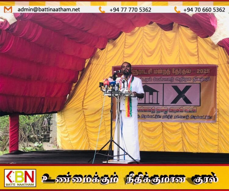 வாக்குகளுக்காக வீட்டுத் திண்ணையை தட்டும் பேரினவாத கட்சிகளை தோற்கடிப்போம்; செ.நிலாந்தன்