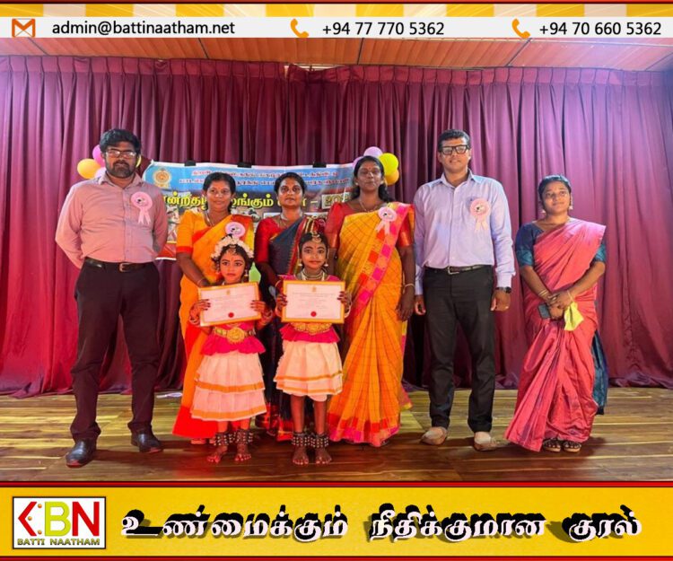 ஏறாவூர்பற்றில் திறன் அபிவிருத்தி பாடநெறிகளை பூர்த்தி செய்த மாணவர்களுக்கான சான்றிதழ் வழங்கும் நிகழ்வு