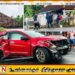 மட்டு கிரான்குளத்தில் வீதியை விட்டு விலகி மின்கம்பத்தில் மோதிய கார்
