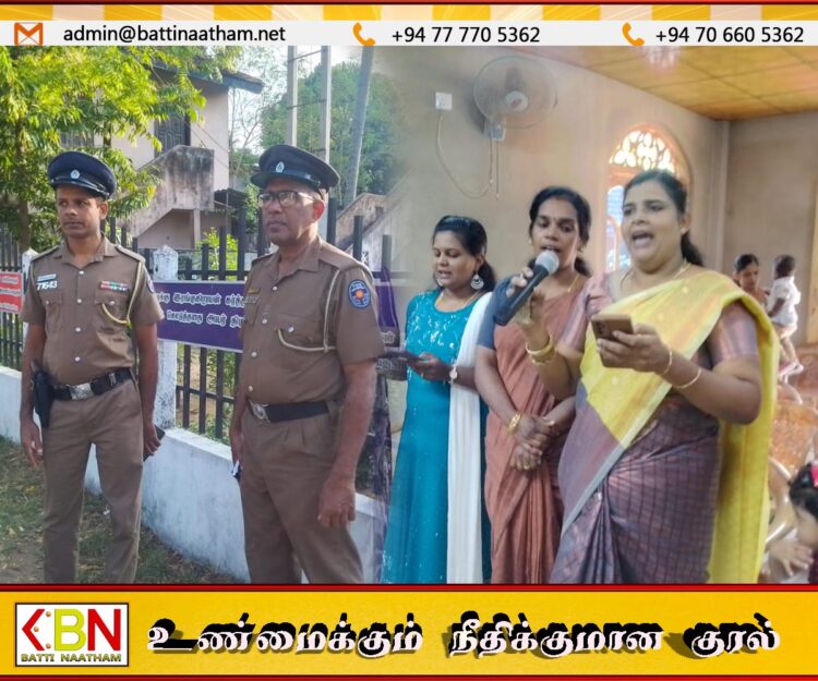 வாழைச்சேனை மெதடிஸ்த ஆலயத்தில் நடைபெற்ற உயிர்ப்பின் ஞாயிறு வழிபாடு