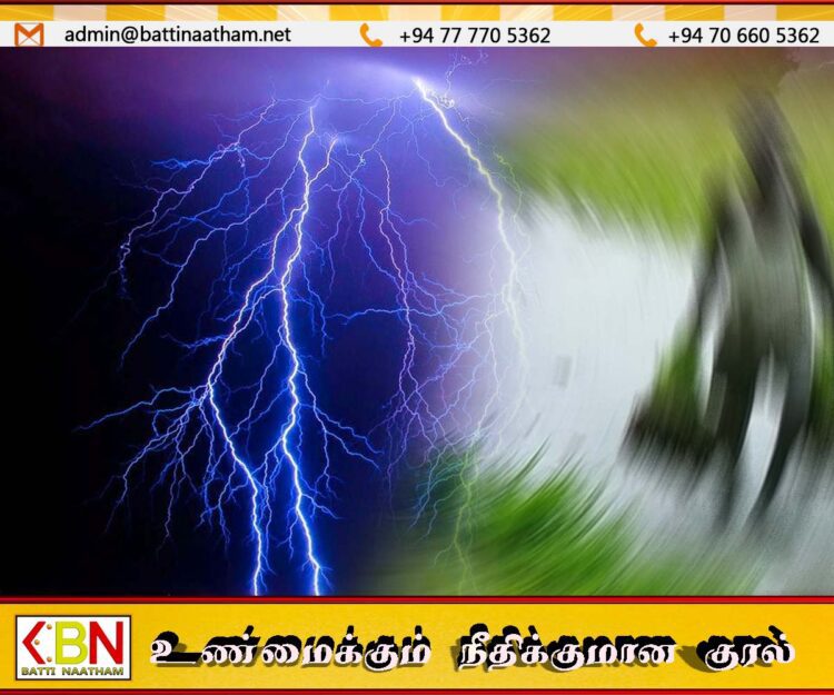 சம்மாந்துறையில் மின்னல் தாக்கி ஒருவர் உயிரிழப்பு