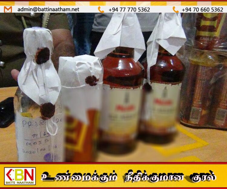 1913 என்ற இலக்கத்துக்கு தொடர்பு கொண்டு சட்டவிரோத மதுபான விற்பனை தொடர்பில் முறையிடலாம்