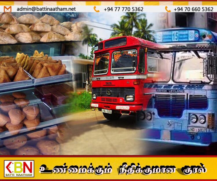 தொலைதூர பேருந்துகள் நிறுத்தும் உணவகங்களின் தரம் குறித்து ஆராயுமாறு கோரிக்கை