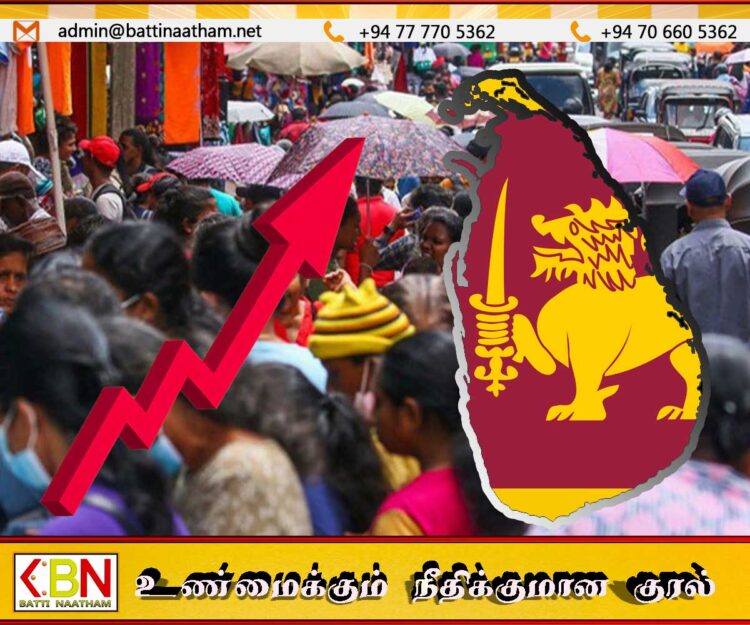 இலங்கையின் சனத்தொகை 21,763,170 ஆக அதிகரிப்பு