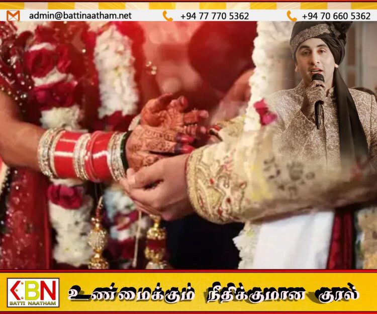 ‘சன்னா மெரேயா’ பாடலை கேட்டு திருமணத்தை விட்டு வெளியேறிய மணமகன்