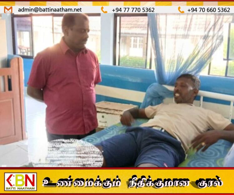 தமிழரசுக் கட்சியினரால் தேசிய மக்கள் சக்தி வேட்பாளர் மீது தாக்குதல்