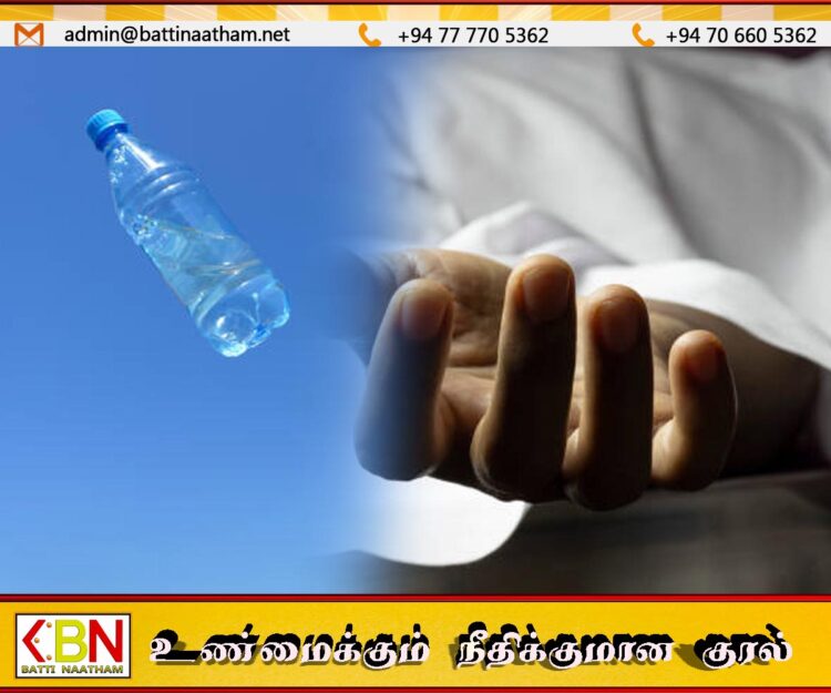 ஓடும் ரயிலில் இருந்து வீசப்பட்ட தண்ணீர் போத்தல் பட்டு சிறுவன் உயிரிழப்பு