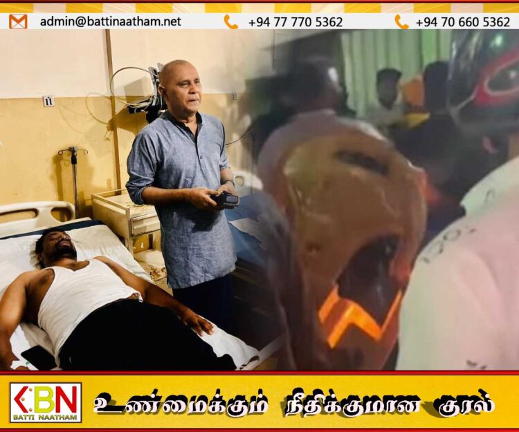 சம்மாந்துறையில் நடந்த பிரசாரக் கூட்டமொன்றின் போது இரு கட்சியினரிடையே மோதல்