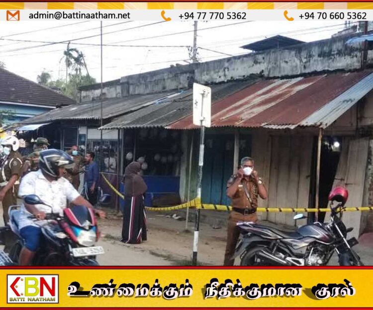 சம்மாந்துறை சலூன் ஒன்றிலிருந்து ஏறாவூரை சேர்ந்த நபர் சடலமாக மீட்பு