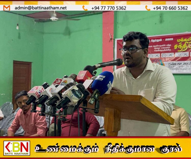 மட்டக்களப்பில் வீதிகளை மாத்திரம் அபிவிருத்தி என்ற போர்வையில் அமைத்து இலஞ்சம் பெற்றவர்கள் தற்போது சிறையில்