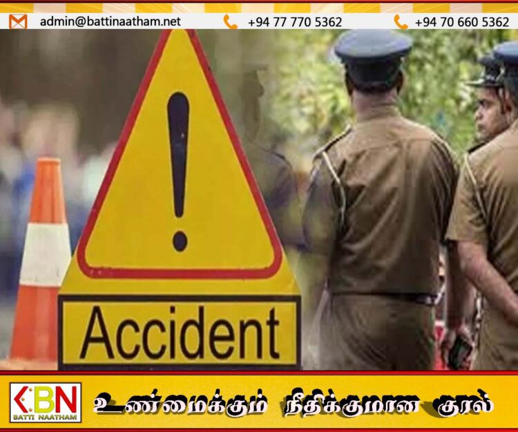 வவுனியா வீதி விபத்தில் பொலிஸ் உத்தியோகத்தர் உயிரிழப்பு