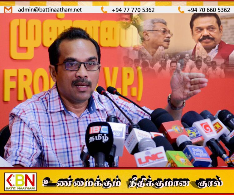 பிள்ளையானை சந்திக்க பாடுபடும் ராஜபக்சர்களின் தூதரான முன்னாள் எம்.பி