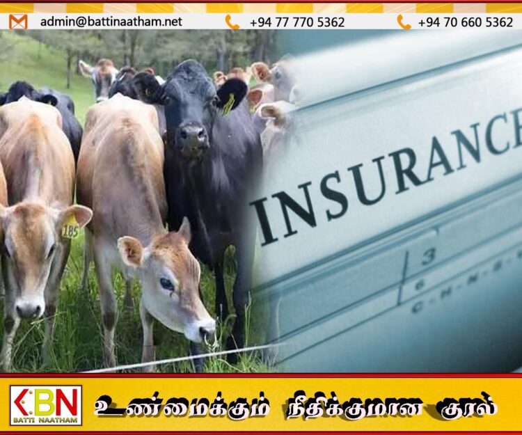 கால்நடைகளுக்கு காப்பீடு வழங்கும் செயற்றிட்டம்