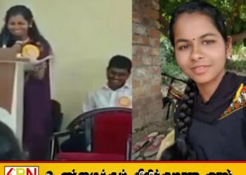 மேடையில் உரையாற்றிக்கொண்டிருந்த மாணவி திடீர் மரணம்