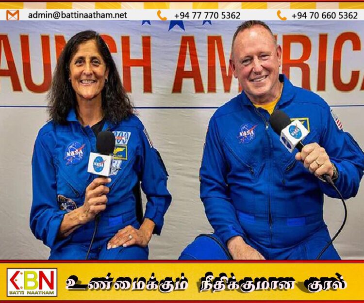 இந்தியாவுக்கு கண்டிப்பாக செல்வேன்; சுனிதா வில்லியம்ஸ்