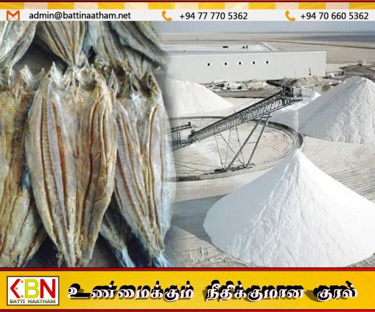 இந்தியாவில் இருந்து இலங்கைக்கு இறக்குமதியான உப்பு மனித நுகர்வுக்கு தகுதியற்றது