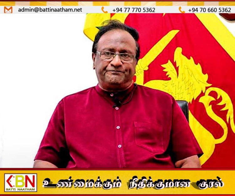 வடகிழக்கில் உள்ள பௌத்த சின்னங்கள் அழிக்கப்படுகின்றன; தேசியகீதமும் தமிழ் மொழியில் இசைக்கக்கூடாது என்கிறார் சரத் வீரசேகர