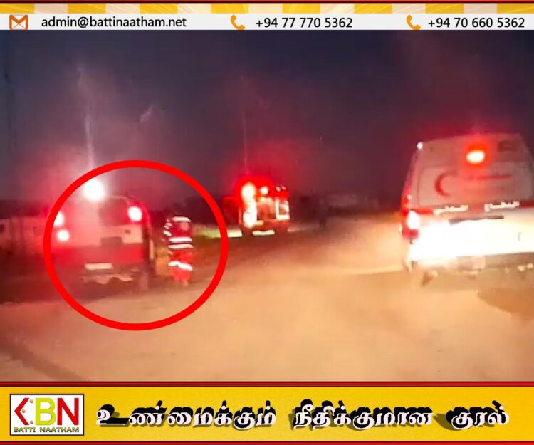 காசாவில் செம்பிறை மருத்துவப் பணியாளர்களை சுட்டுக்கொன்ற இஸ்ரேல்