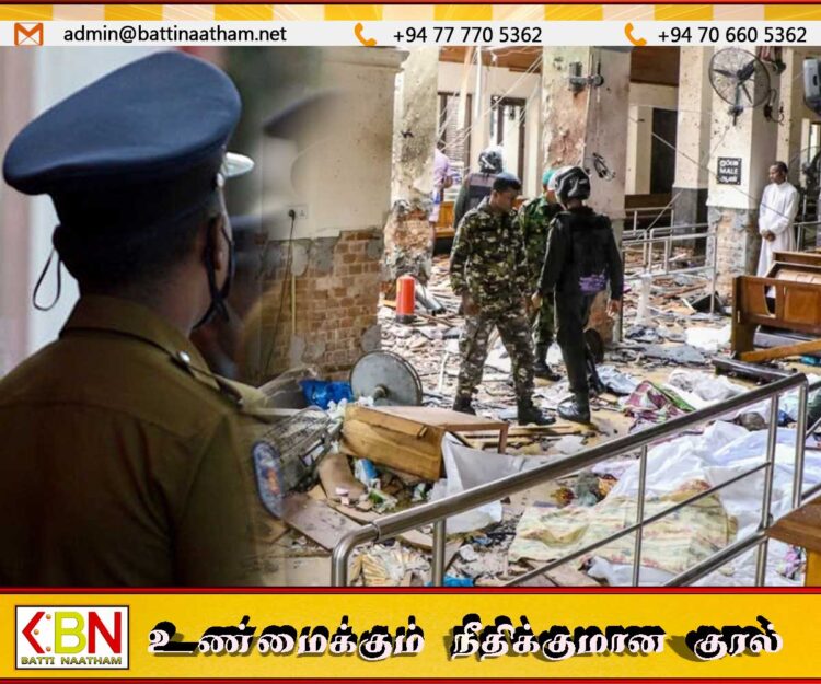 வவுணதீவில் பொலிஸார் படுகொலை செய்யப்பட்ட விவகாரம்; உயிர்த்த ஞாயிறு தாக்குதல் தொடர்பில் பொலிஸ் கான்ஸ்டபிள் கைது