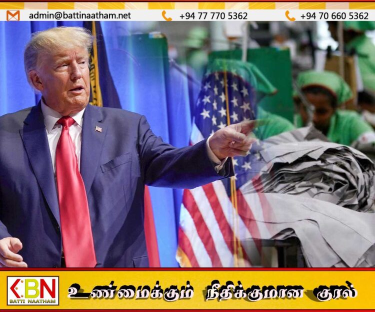 இலங்கையில் அரை மில்லியன் பணியாளர்களை பாதிக்கப்போகும் ட்ரம்பின் வரி